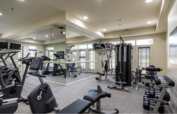 Complete 24-hour fitness center